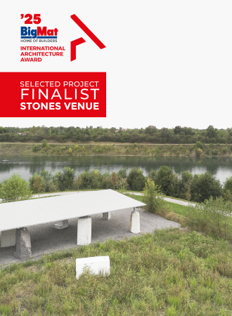 Stones Venue è tra i finalisti del BigMat International Architecture Award 2025